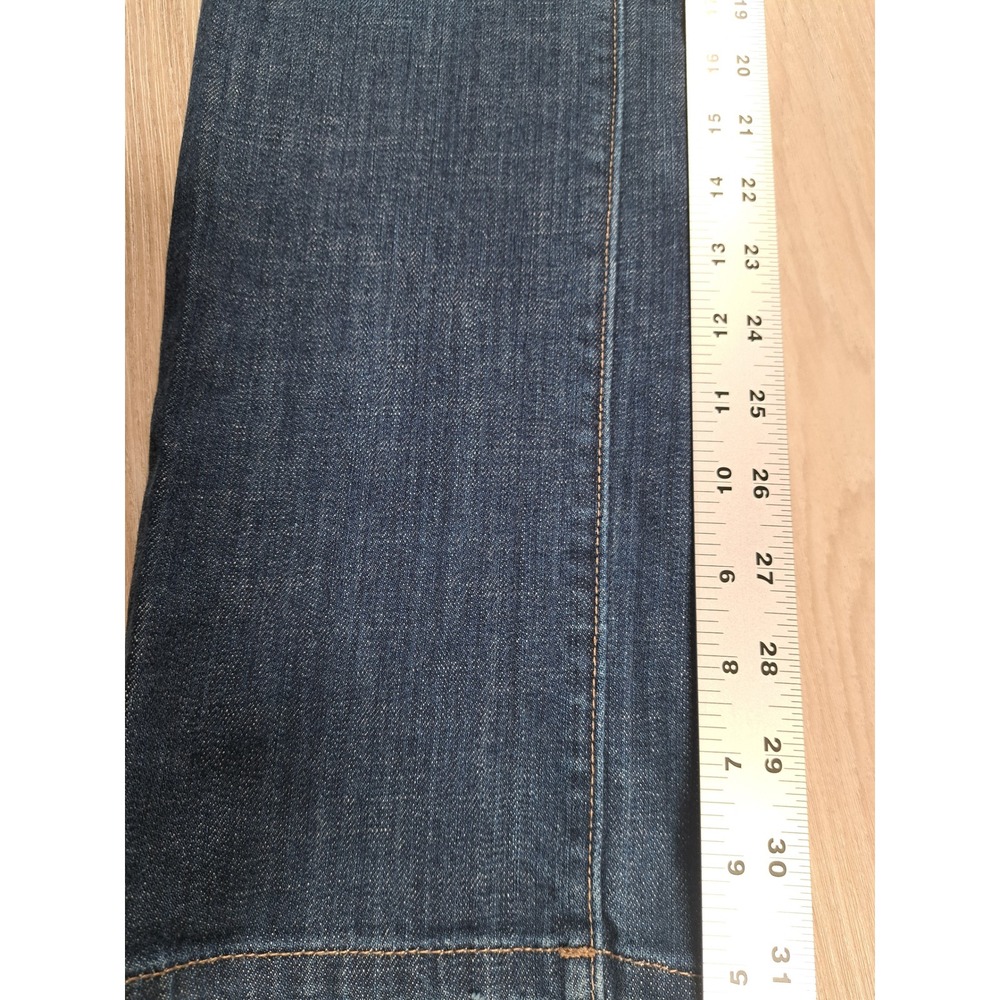 Chicos Platinum Ultimate Fit Slim Leg Jeans Blue Size 0 Regular Medium Wash - Picture 8 of 8